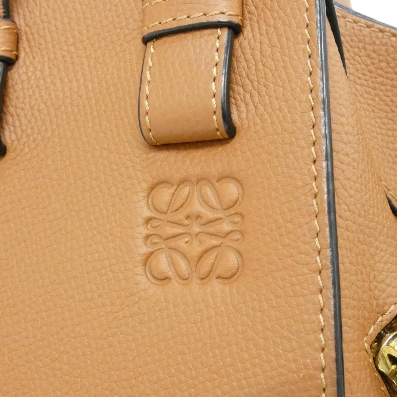 LOEWE Hammock A538S35X18 Shoulder Black Rank A - Thumbnail 4