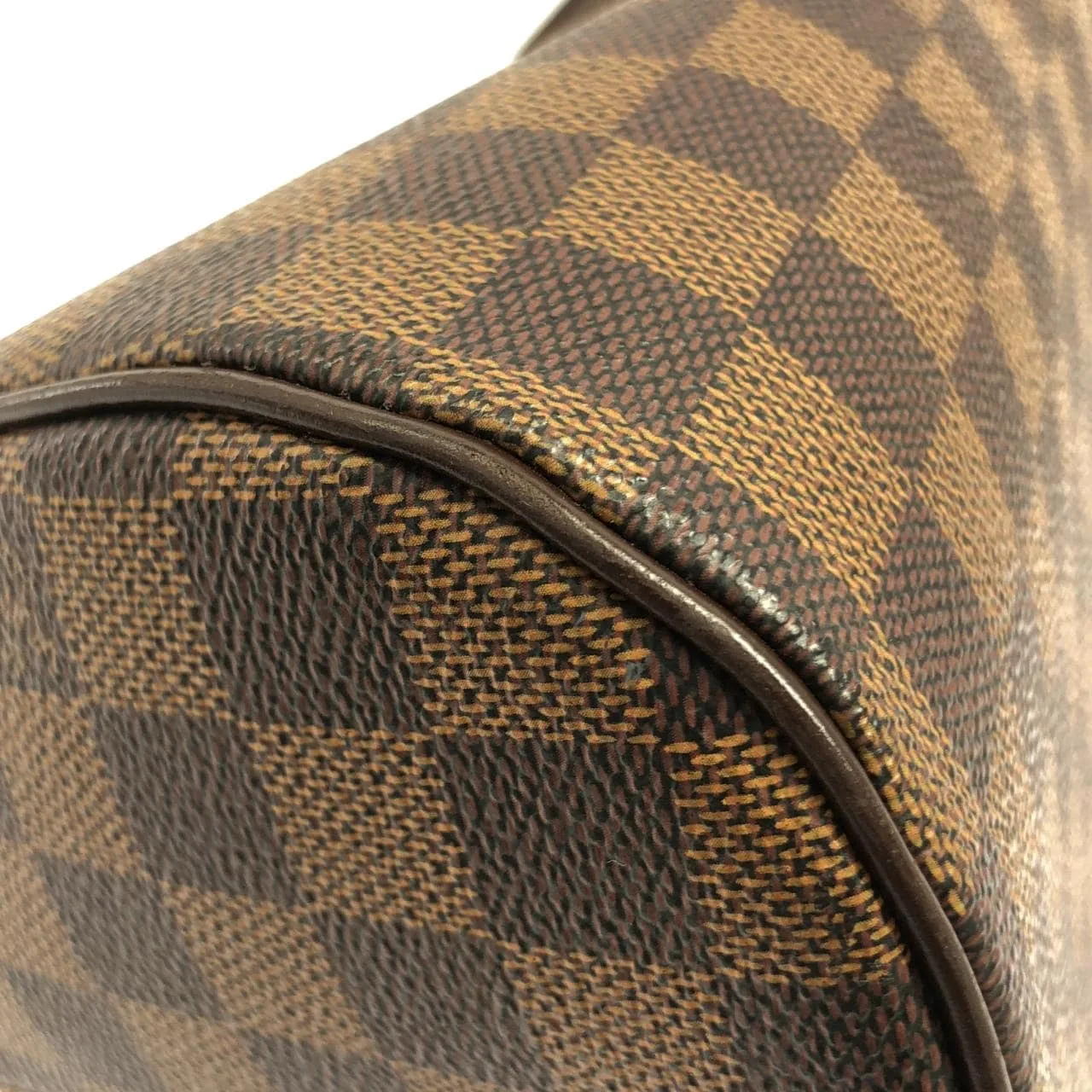 LOUIS VUITTON N41434 Handbag Damier 黑色 Damier 中古品A - 縮圖 3