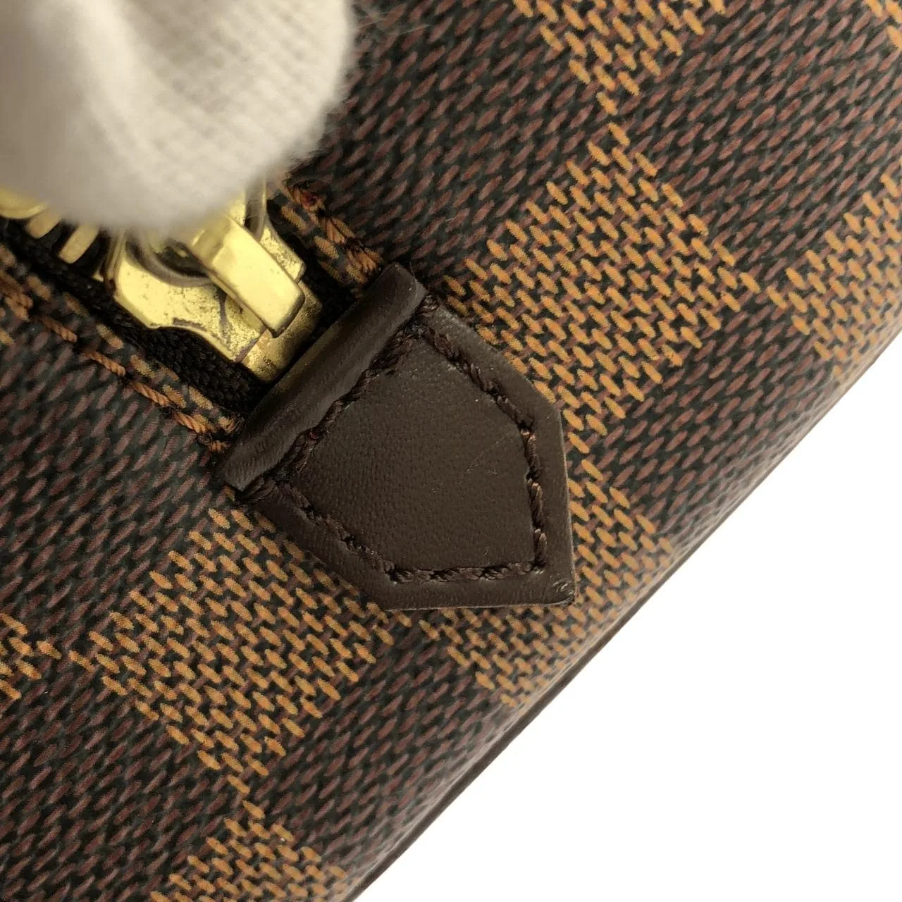 LOUIS VUITTON N41434 Handbag Damier 黑色 Damier 中古品A - 縮圖 5