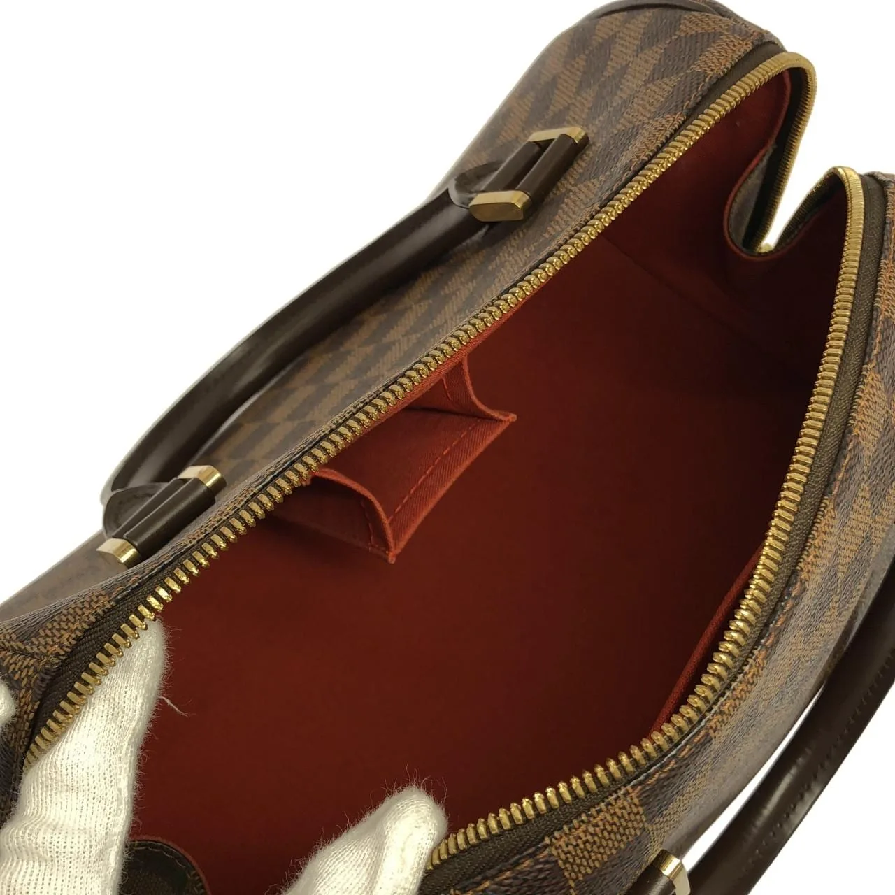 LOUIS VUITTON N41434 Handbag Damier 黑色 Damier 中古品A - 縮圖 8