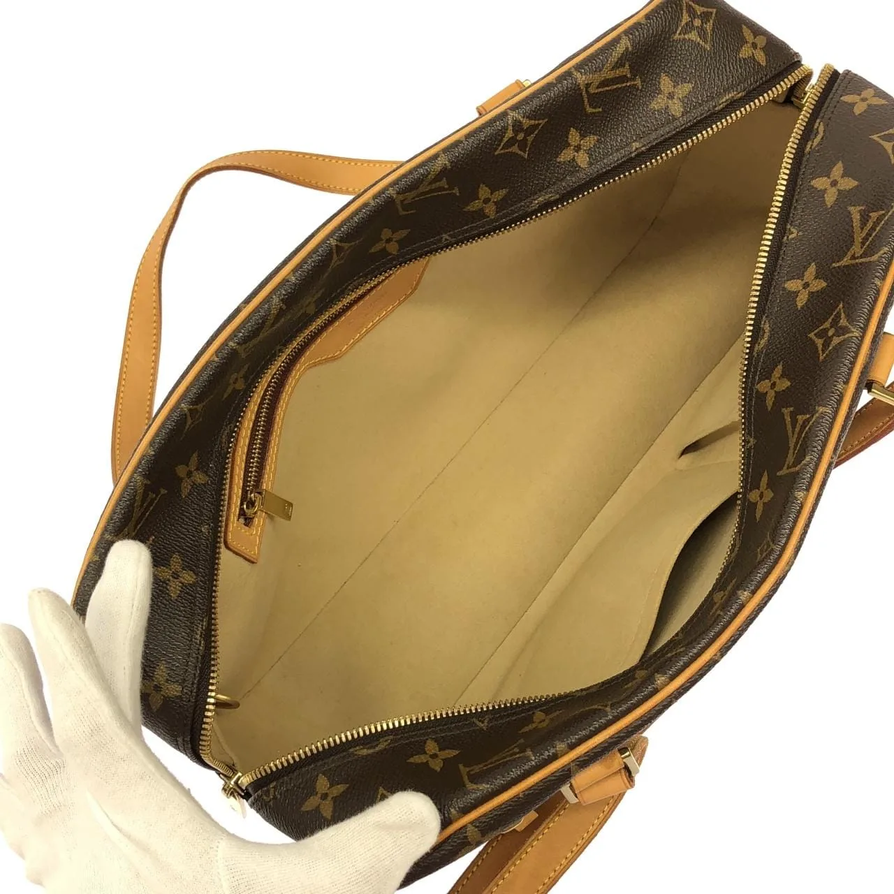 LOUIS VUITTON M51181 Shoulder Monogram 黑色 Monogram 中古品A - 縮圖 8