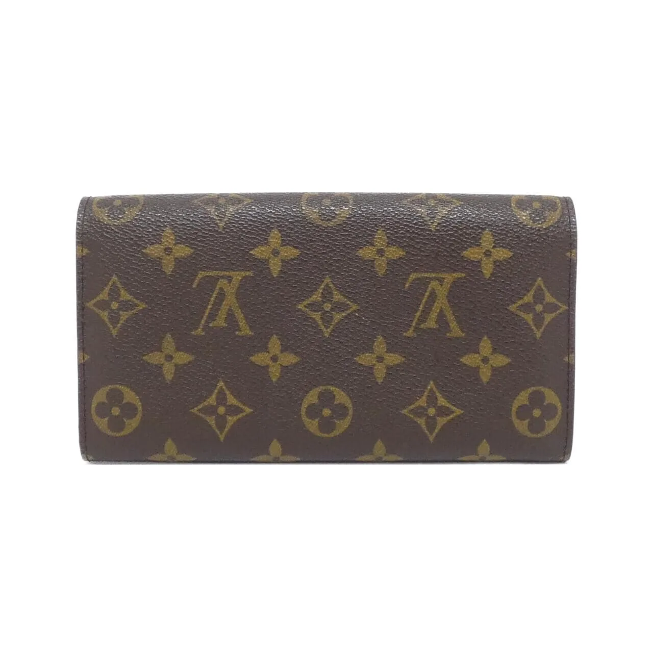 LOUIS VUITTON M61725 Wallet Monogram 黑色 Monogram 中古品A - 縮圖 2