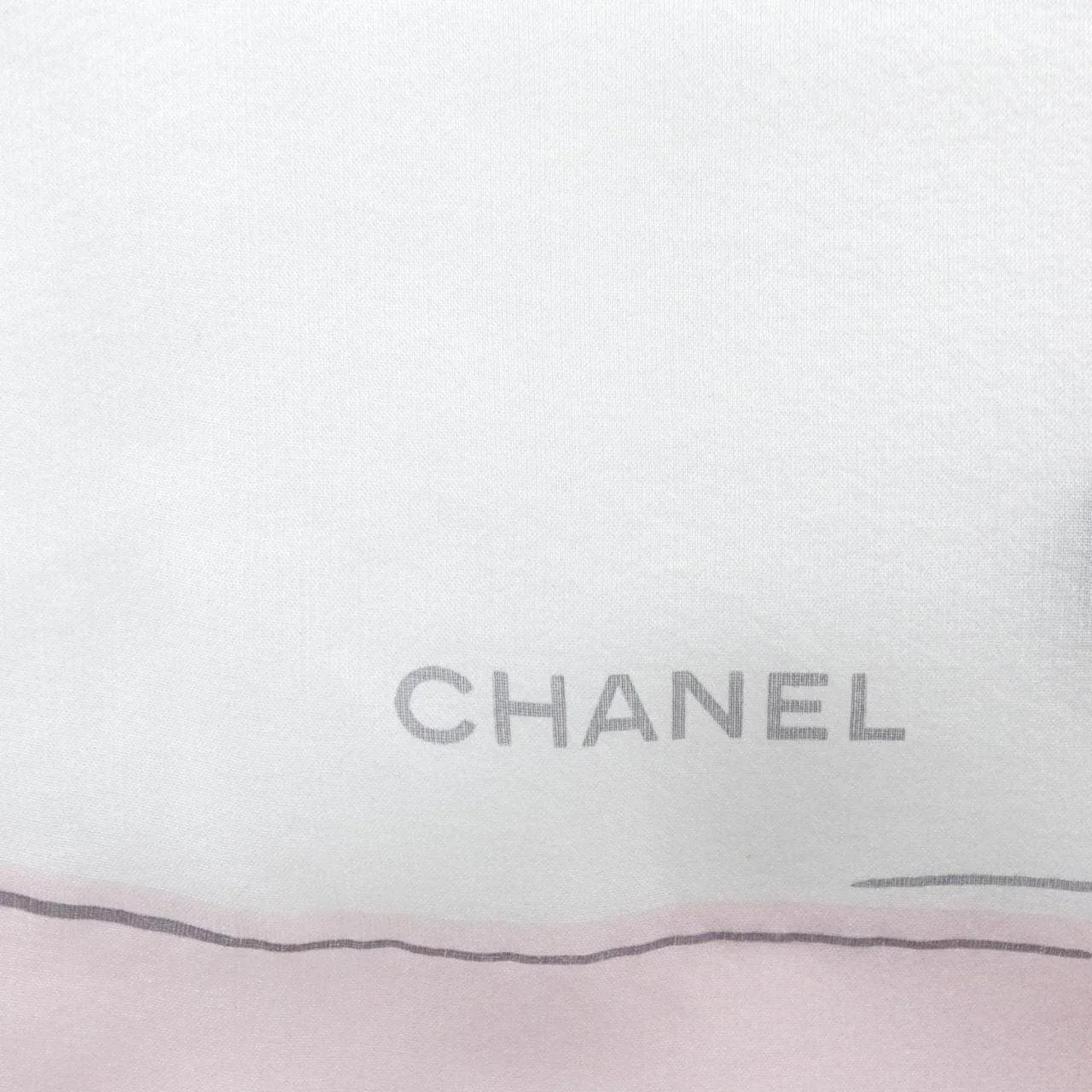 CHANEL Scarf White Rank A - Thumbnail 2