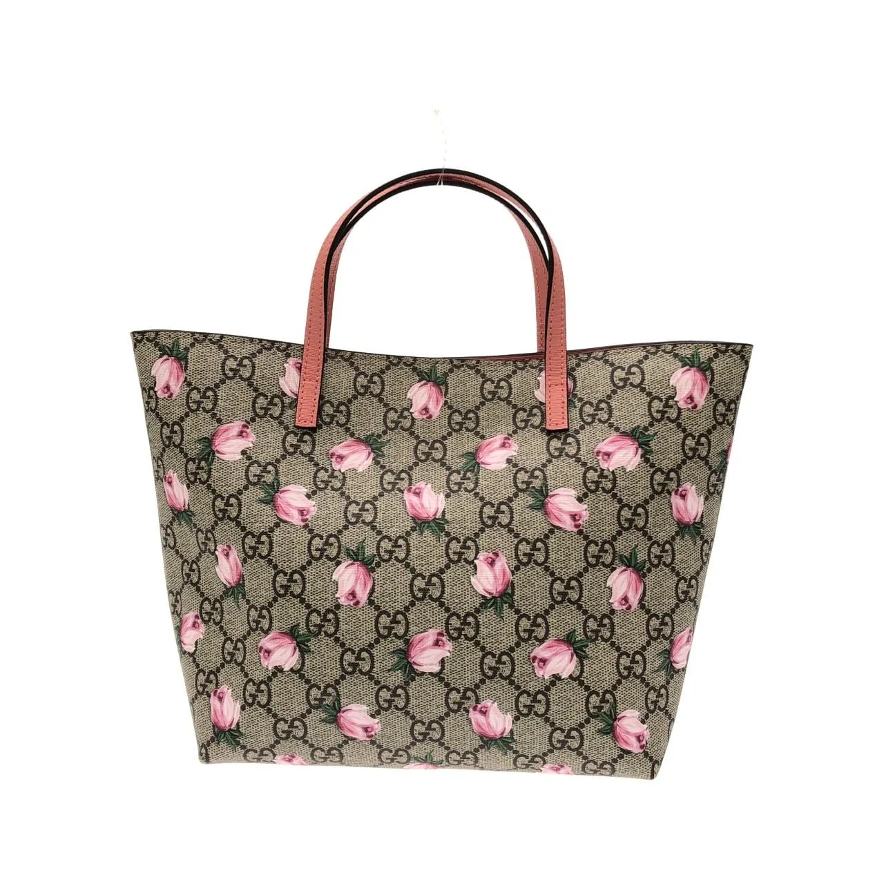 GUCCI 410812 K2P1N Handbag Canvas Beige