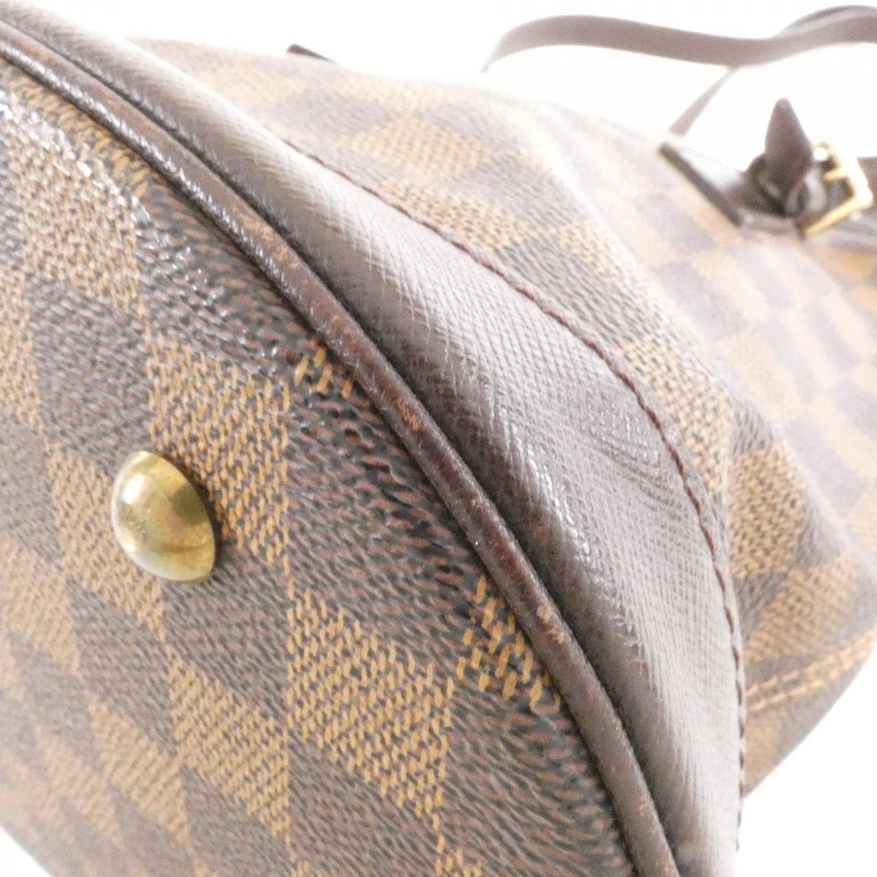 LOUIS VUITTON N42240 Shoulder Damier 黑色 Damier 中古品B - 縮圖 2