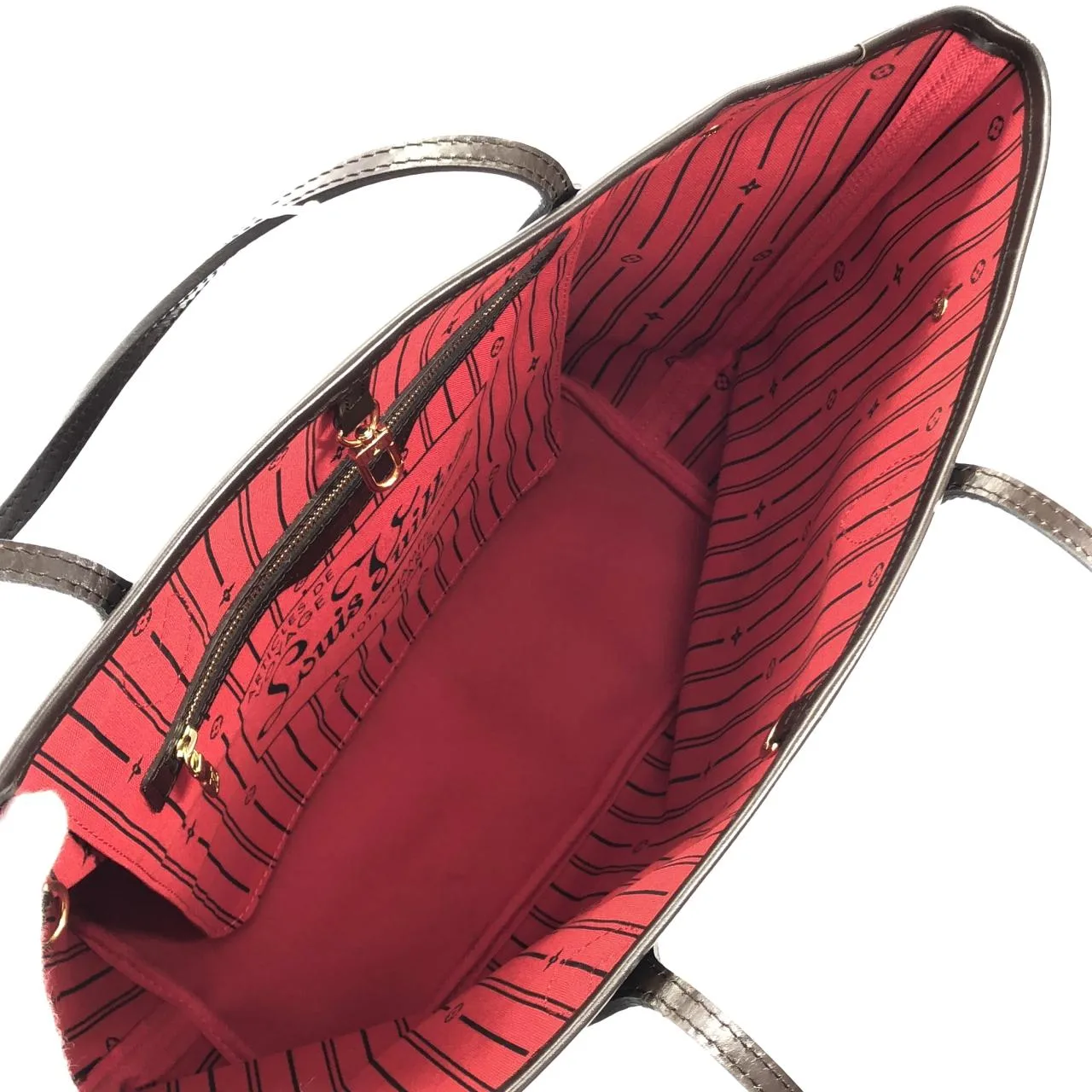 LOUIS VUITTON Neverfull N51105 Tote Damier Black Damier Rank A - Thumbnail 7