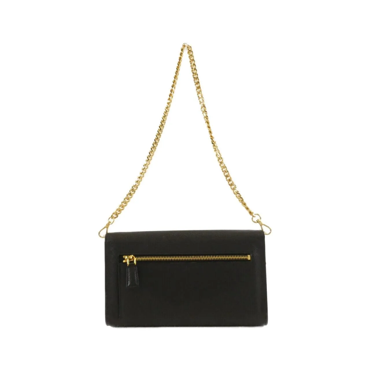 PRADA 1MF034 Wallet 黑色 中古品A - 縮圖 2