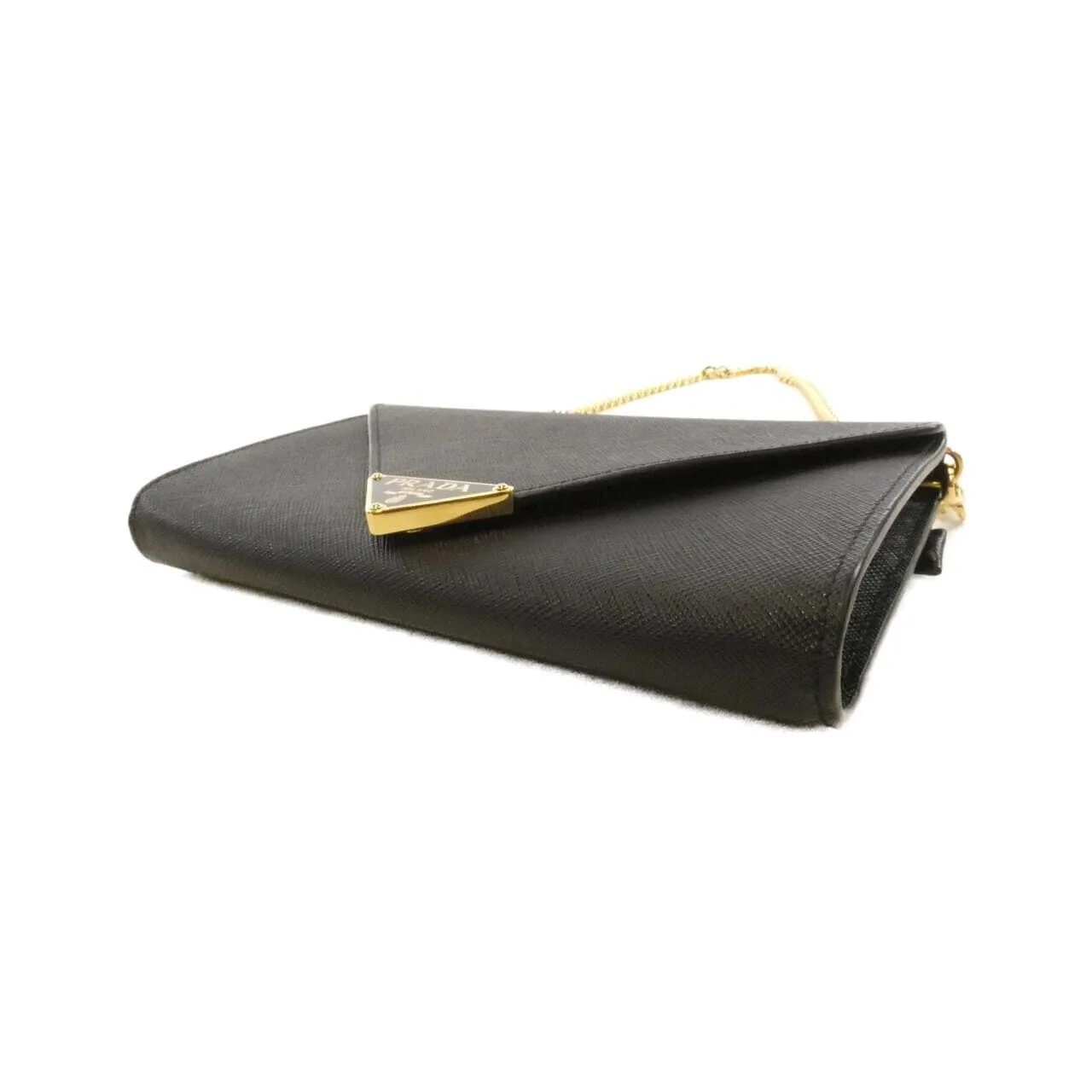 PRADA 1MF034 Wallet 黑色 中古品A - 縮圖 3