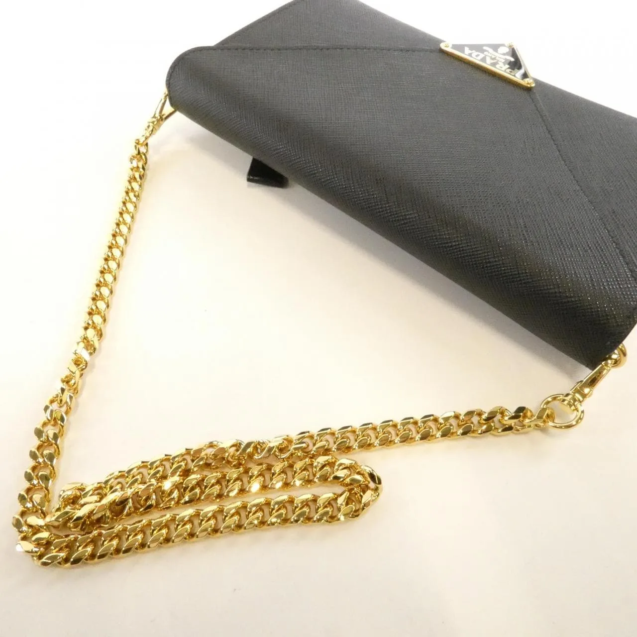 PRADA 1MF034 Wallet 黑色 中古品A - 縮圖 6