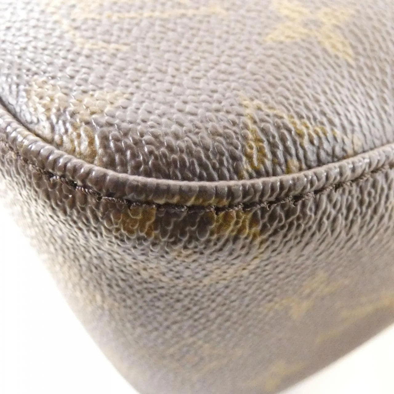 LOUIS VUITTON Looping M51146 Shoulder Monogram 黑色 Monogram 中古品B - 縮圖 2