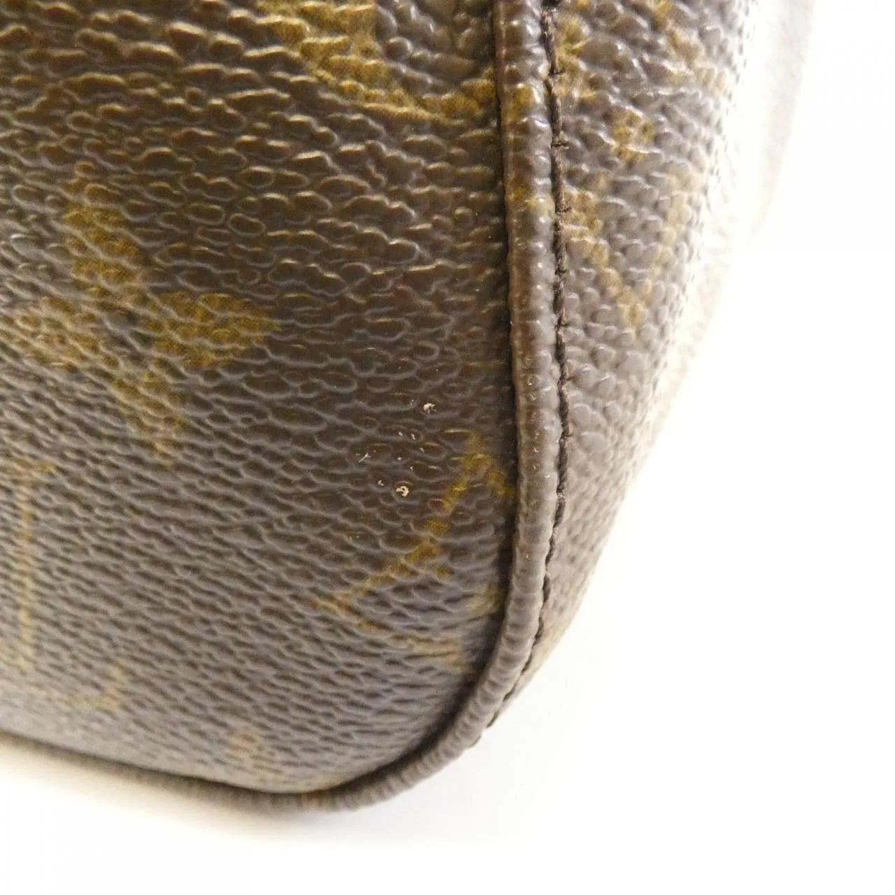 LOUIS VUITTON Looping M51146 Shoulder Monogram 黑色 Monogram 中古品B - 縮圖 3