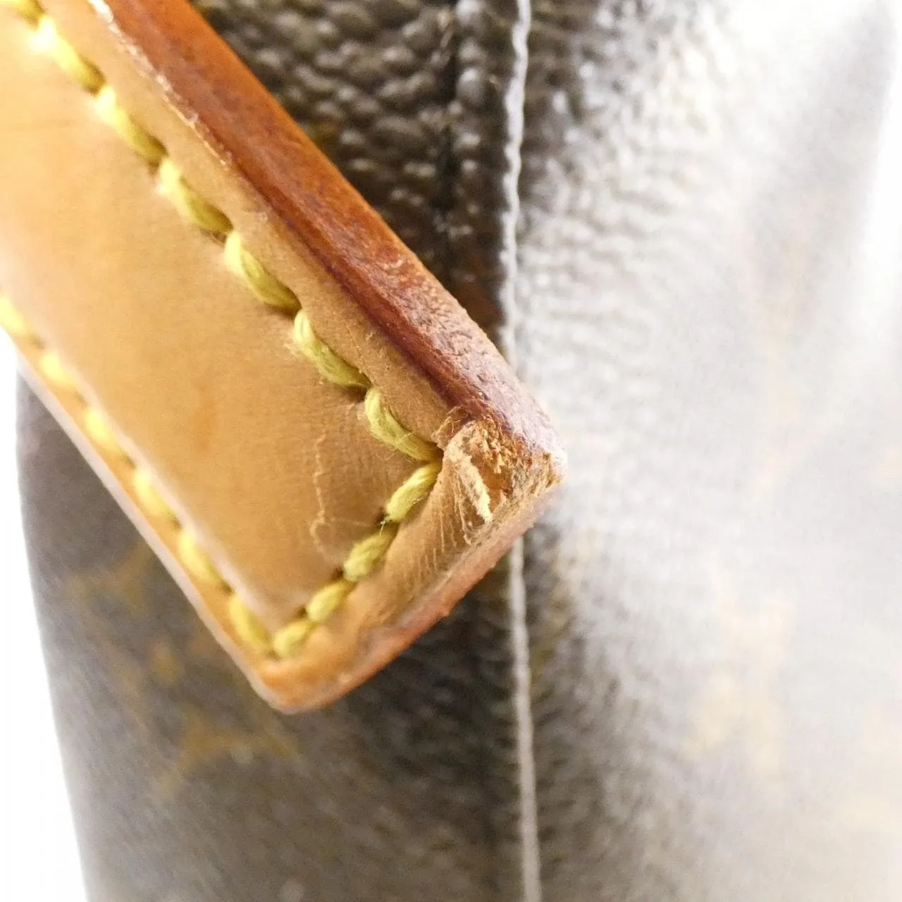 LOUIS VUITTON Looping M51146 Shoulder Monogram 黑色 Monogram 中古品B - 縮圖 5