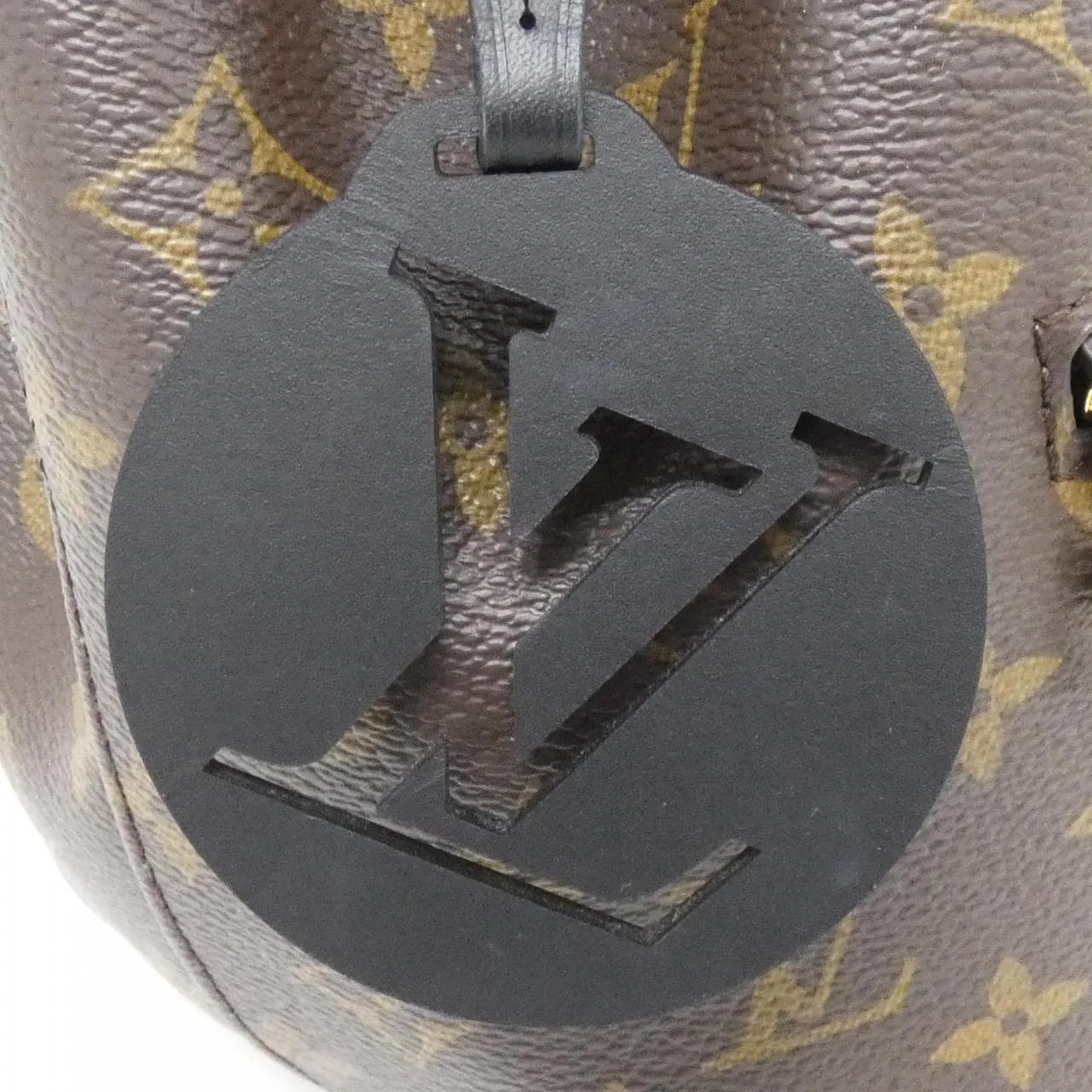 LOUIS VUITTON Montsouris M45515 Backpack Monogram 黑色 Monogram 中古品A - 縮圖 4