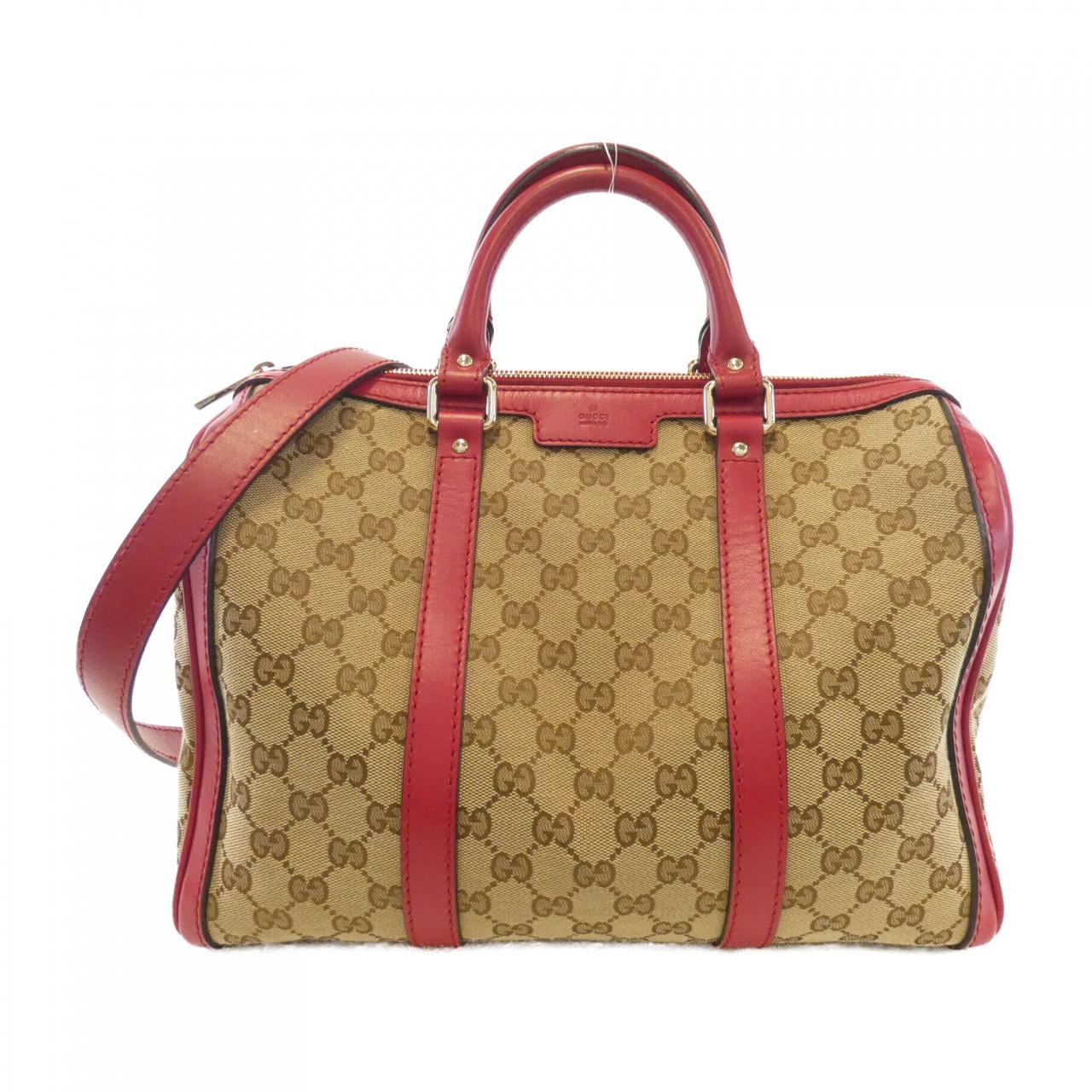 GUCCI 247205 Boston Bag Canvas