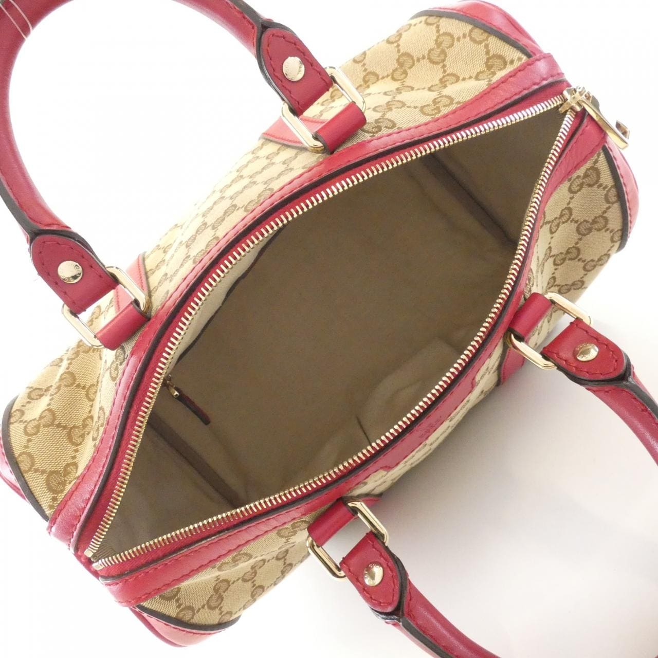 GUCCI 247205 Boston Bag Canvas Black Canvas - Thumbnail 7