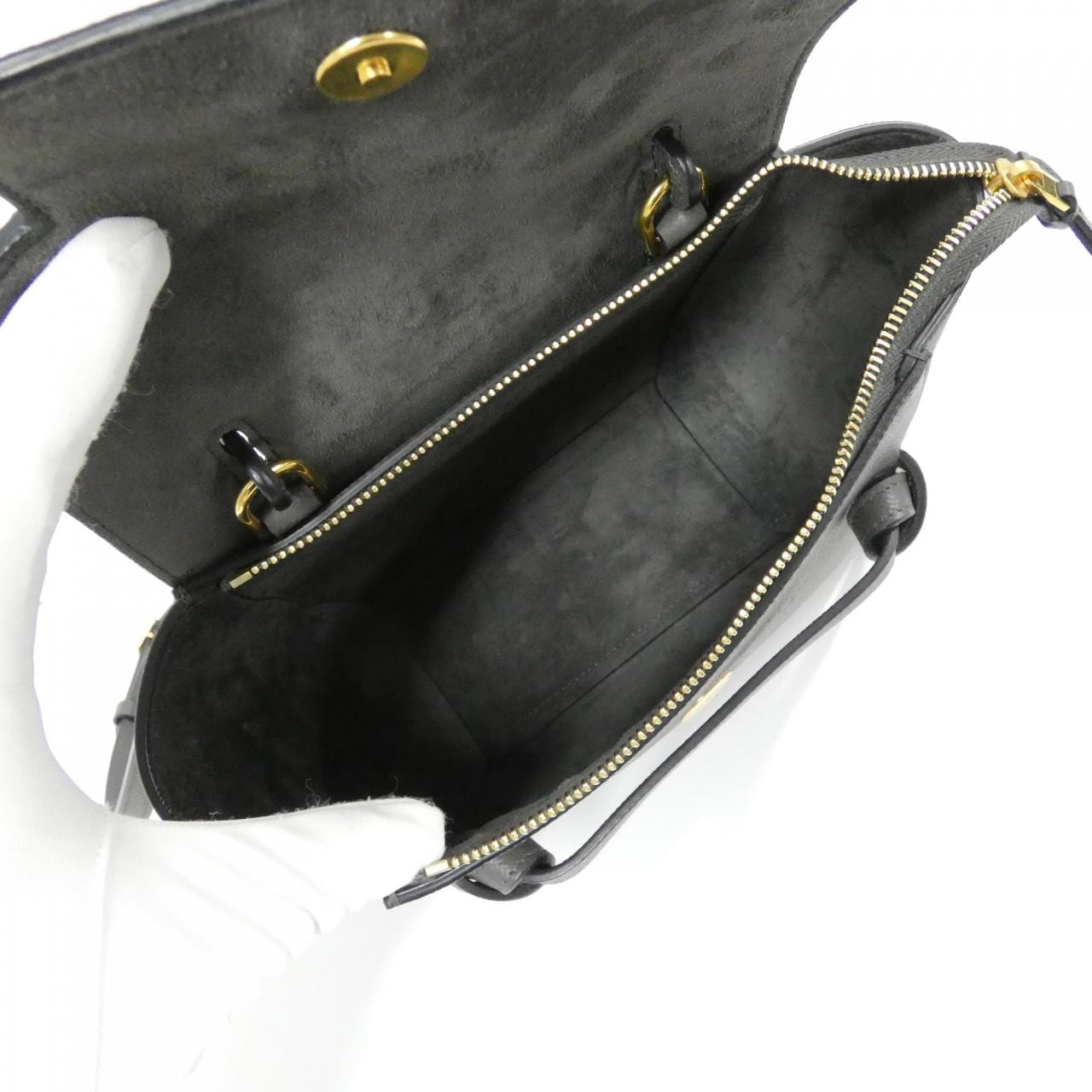 CELINE Belt Bag 189003ZVA Handbag Black - Thumbnail 9