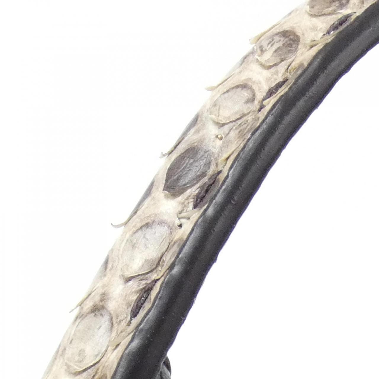 FENDI Peekaboo 8BN244 N8K Bag Python Black Python - Thumbnail 5