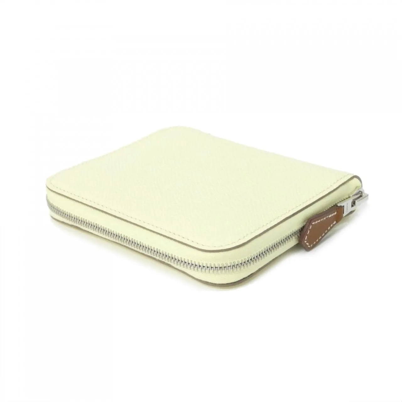 HERMES 085877CK Wallet Epsom 黑色 Epsom 皮 中古品A - 縮圖 2