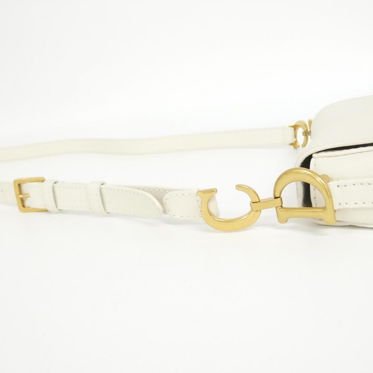 DIOR Saddle M0465CBUW Shoulder Bag Black Rank A - Thumbnail 9