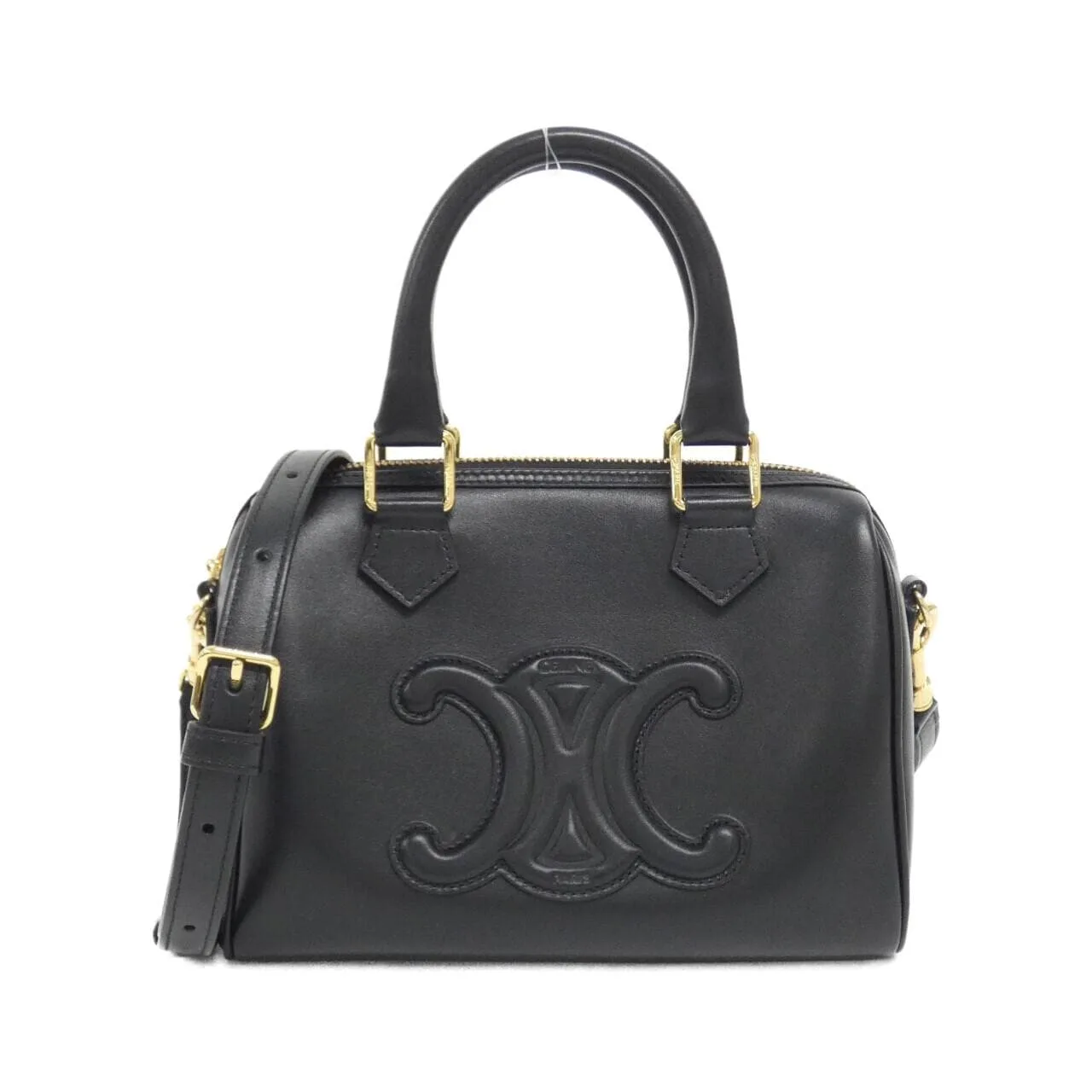 CELINE Triomphe 197583DU3 Boston Black