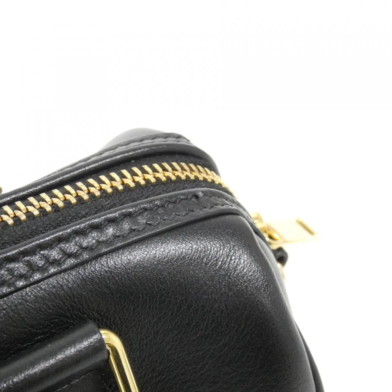 CELINE Triomphe 197583DU3 Boston 黑色 中古品A - 縮圖 6