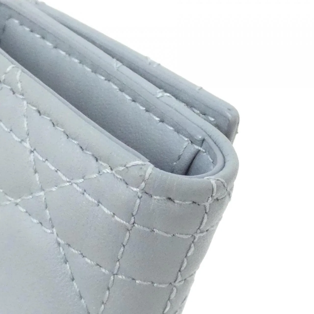 DIOR S0983ONMJ Key Case Lambskin 黑色 羊皮 中古品A - 縮圖 4