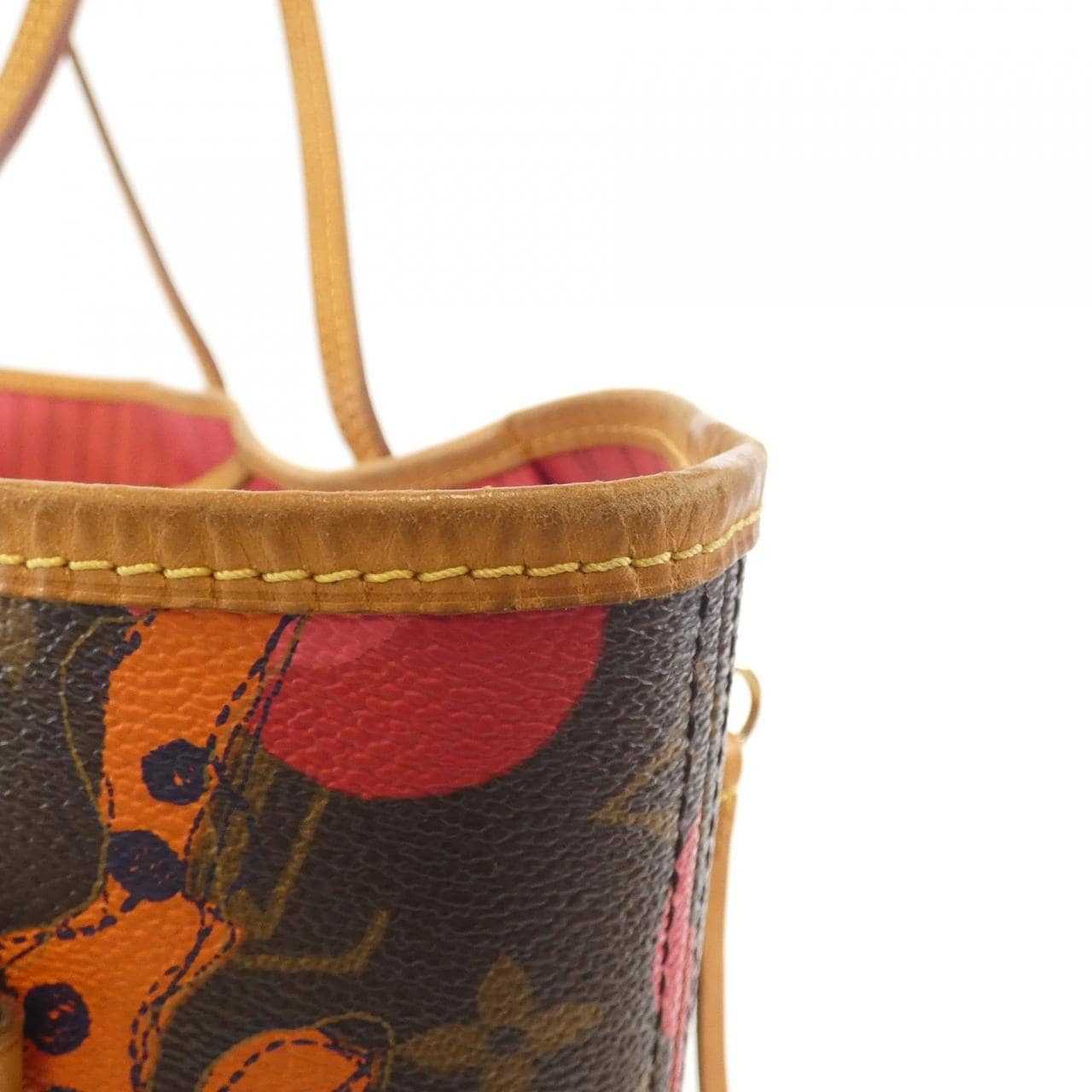 LOUIS VUITTON Neverfull M41603 Bag Monogram 黑色 Monogram 中古品B - 縮圖 5