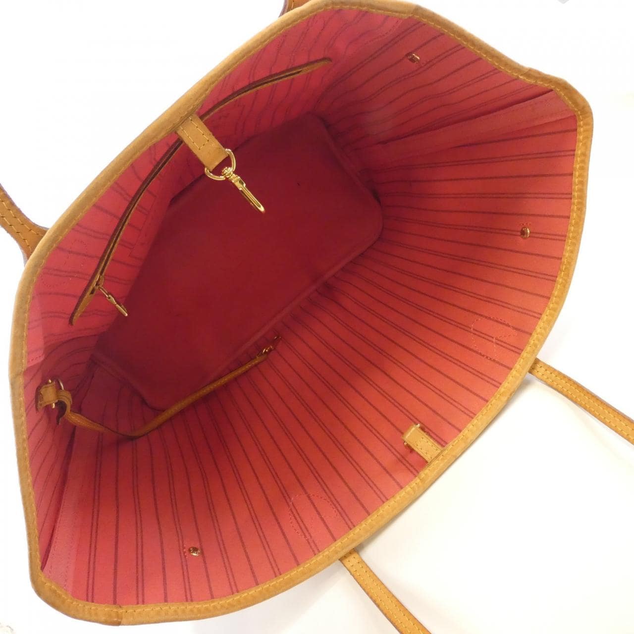 LOUIS VUITTON Neverfull M41603 Bag Monogram 黑色 Monogram 中古品B - 縮圖 8