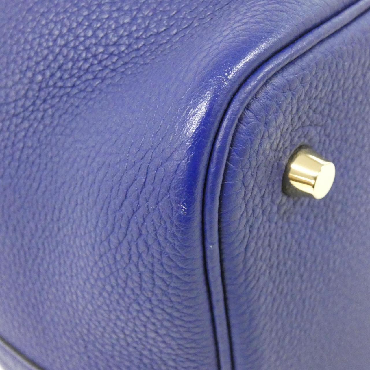 HERMES HERMÈS Picotin 073598CC Bag Blue - Thumbnail 2