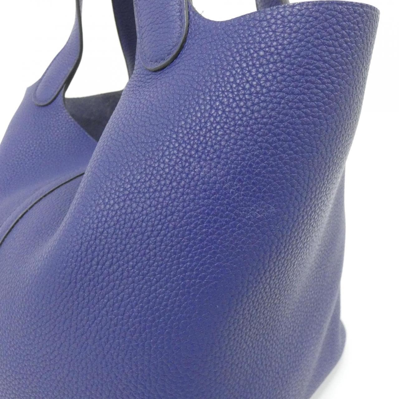 HERMES HERMÈS Picotin 073598CC Bag Blue - Thumbnail 4