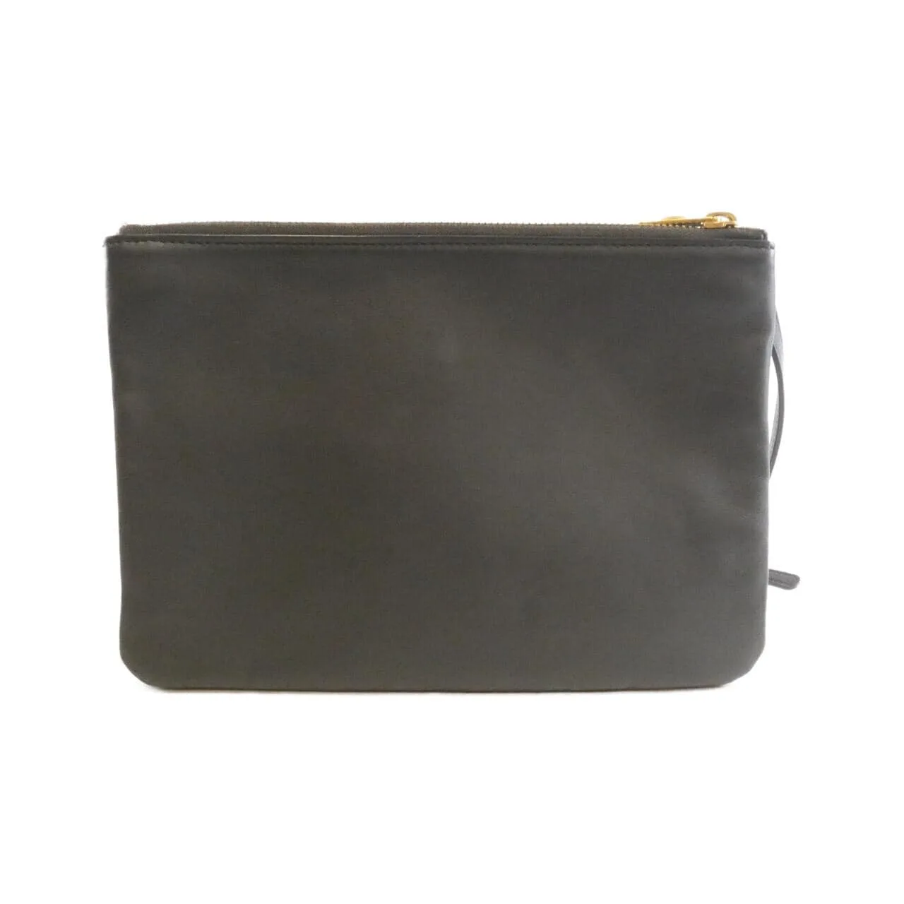 CELINE Triomphe 187613BEB Shoulder Lambskin 黑色 羊皮 中古品B - 縮圖 2
