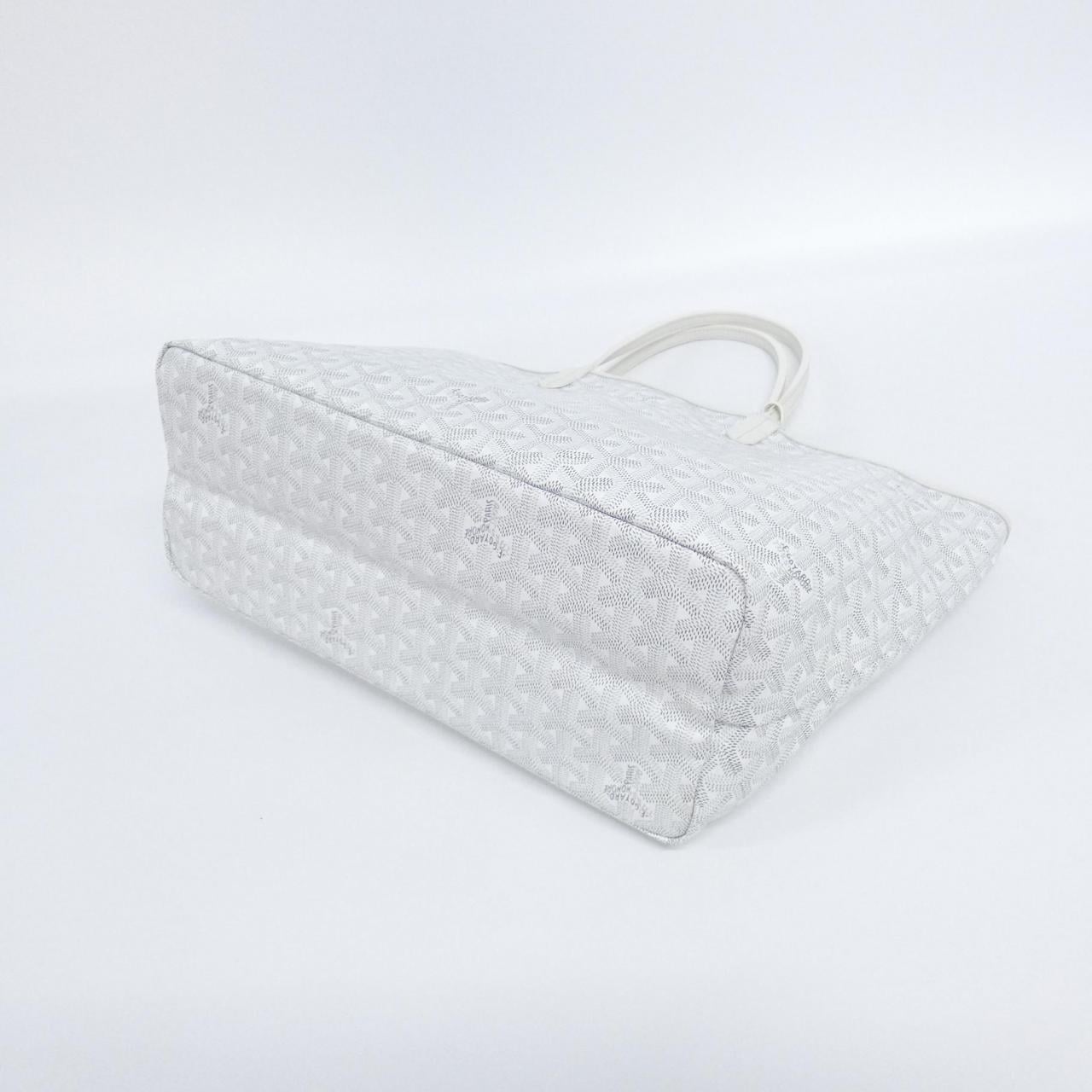 GOYARD Saint Louis AMA LOUIS PM Bag Canvas White Canvas - Thumbnail 2