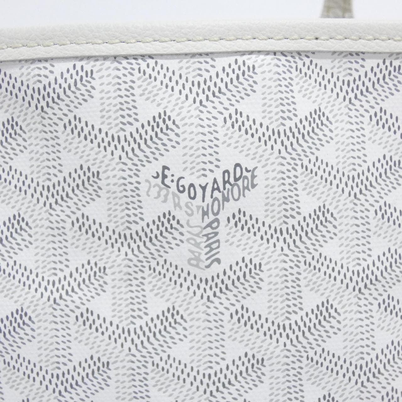GOYARD Saint Louis AMA LOUIS PM Bag Canvas White Canvas - Thumbnail 3