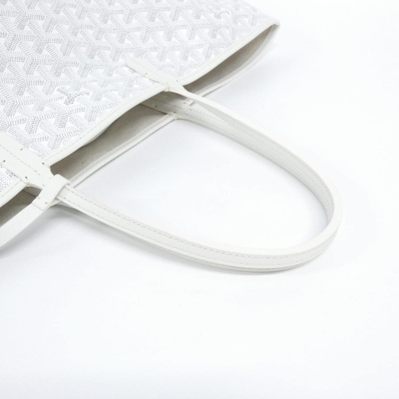 GOYARD Saint Louis AMA LOUIS PM Bag Canvas White Canvas - Thumbnail 5