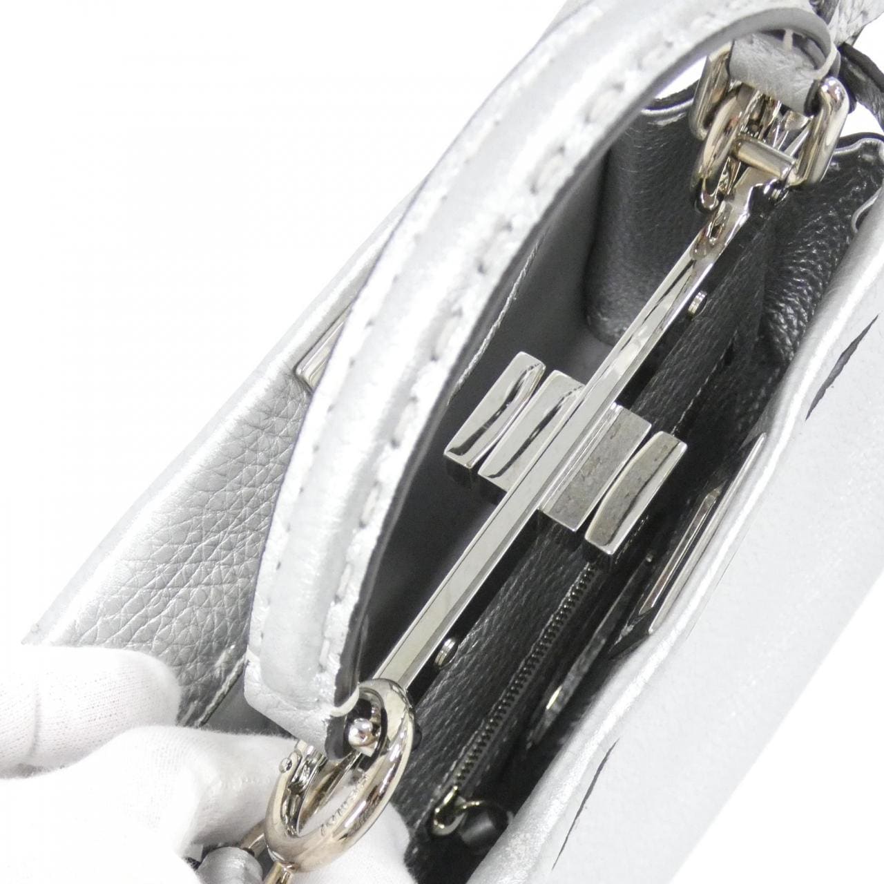 FENDI Peekaboo 8BN244 5QG Bag 黑色 中古品A - 縮圖 7