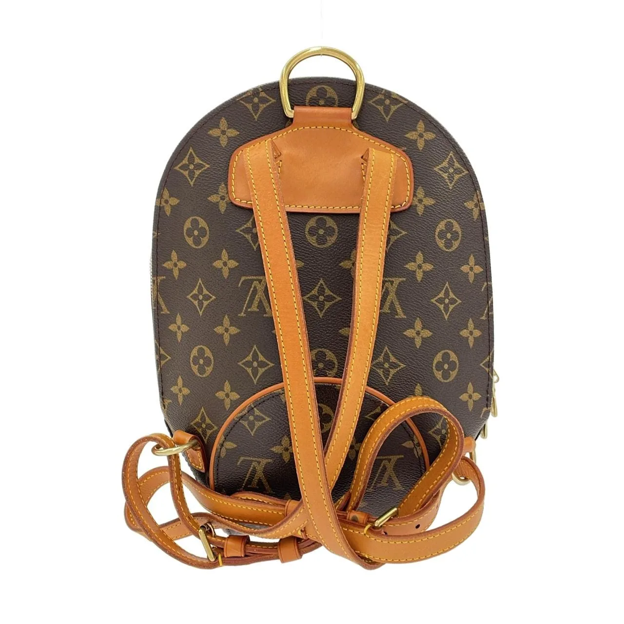 LOUIS VUITTON Ellipse M51125 Backpack Monogram 黑色 Monogram 中古品B - 縮圖 2