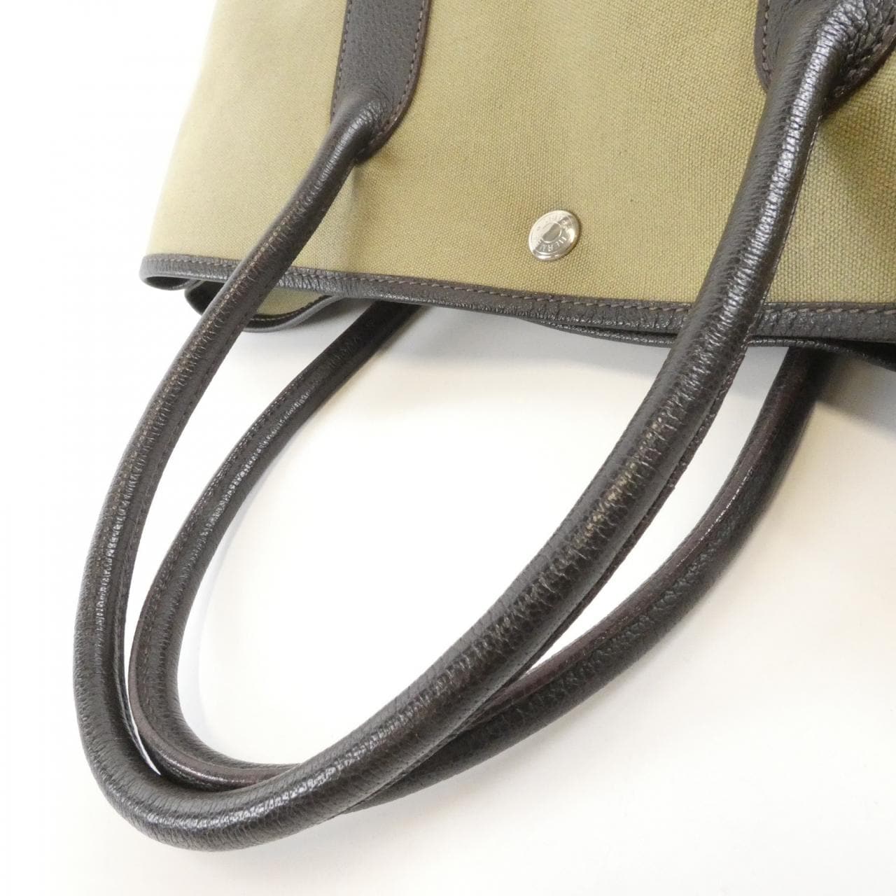 HERMES Garden Party HERMÈS 061148CK Bag 棕色 中古品B - 縮圖 6