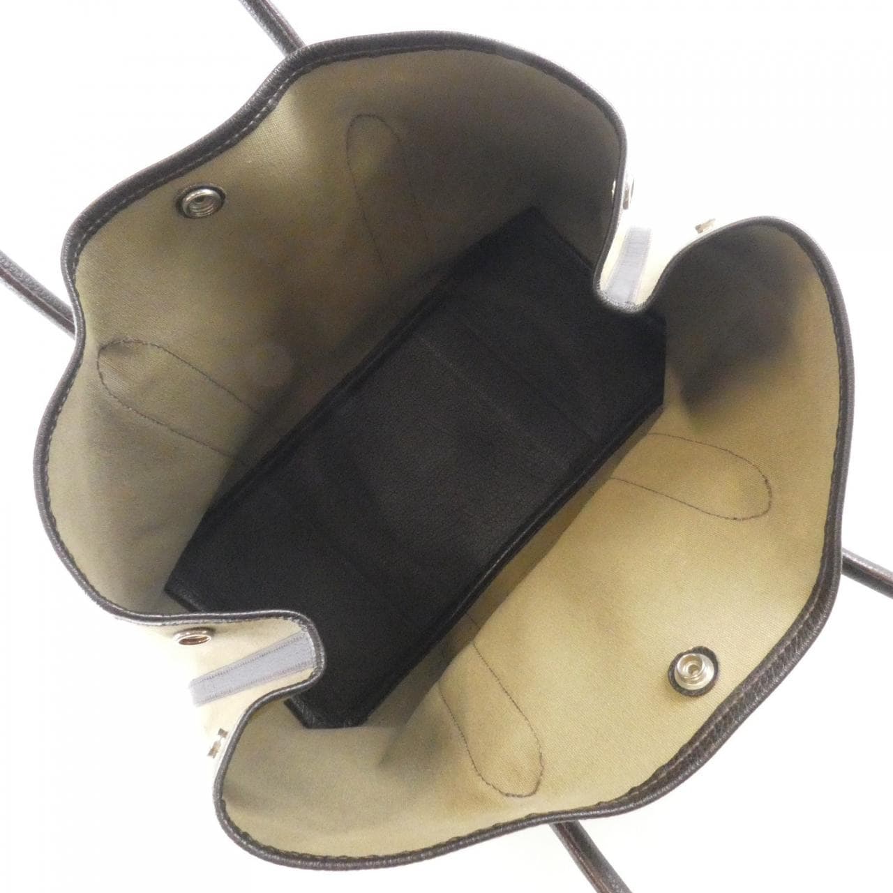 HERMES Garden Party HERMÈS 061148CK Bag 棕色 中古品B - 縮圖 8