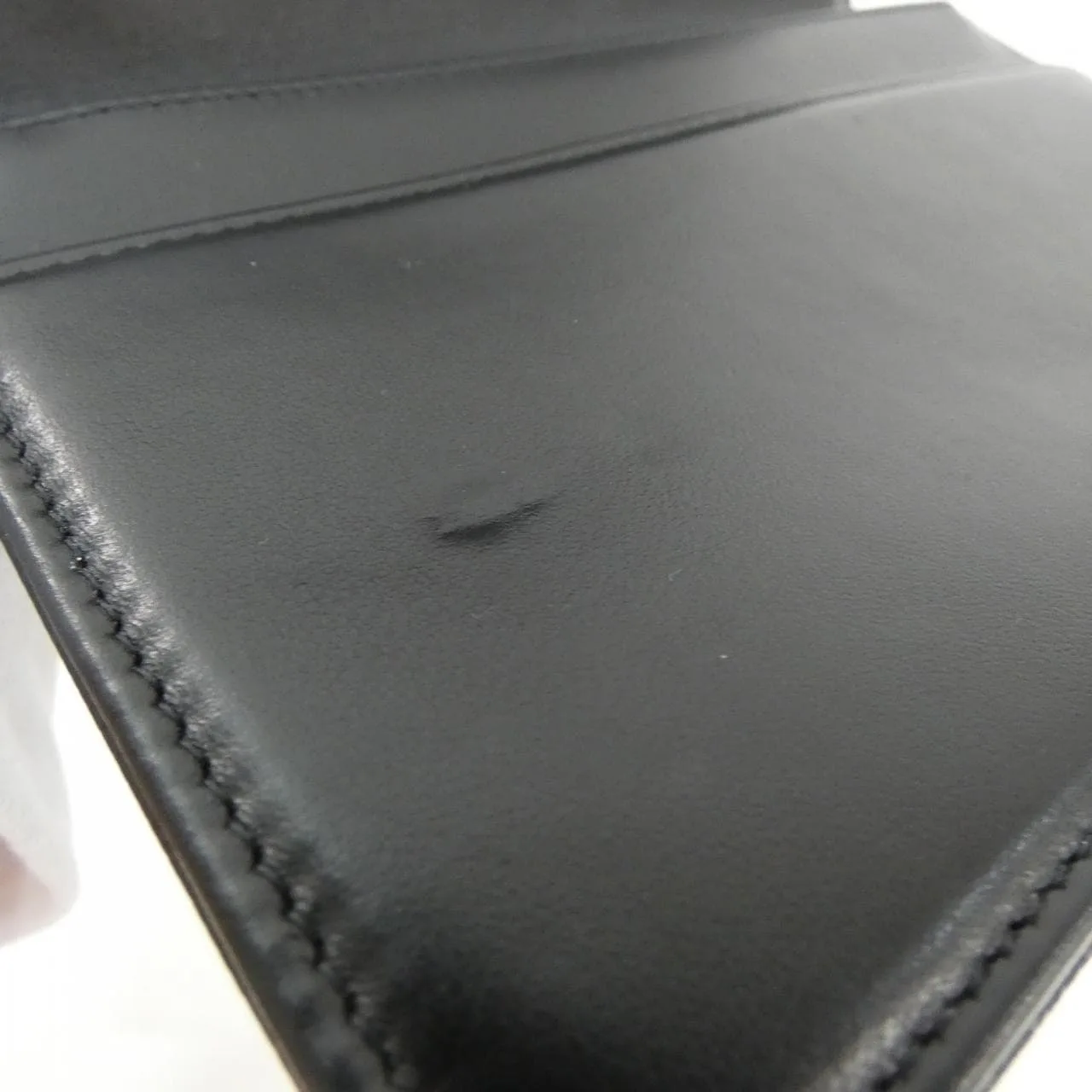 CHANEL Boy Chanel AP3558 Wallet Grained Calfskin 黑色 荔枝紋牛皮 中古品A - 縮圖 8