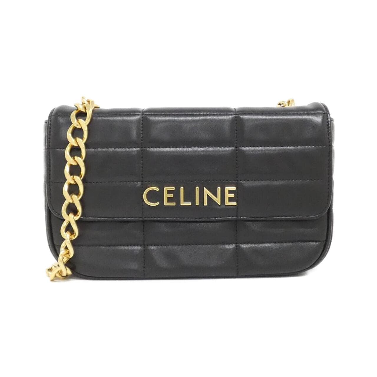 CELINE 111273EPZ Shoulder Bag Black