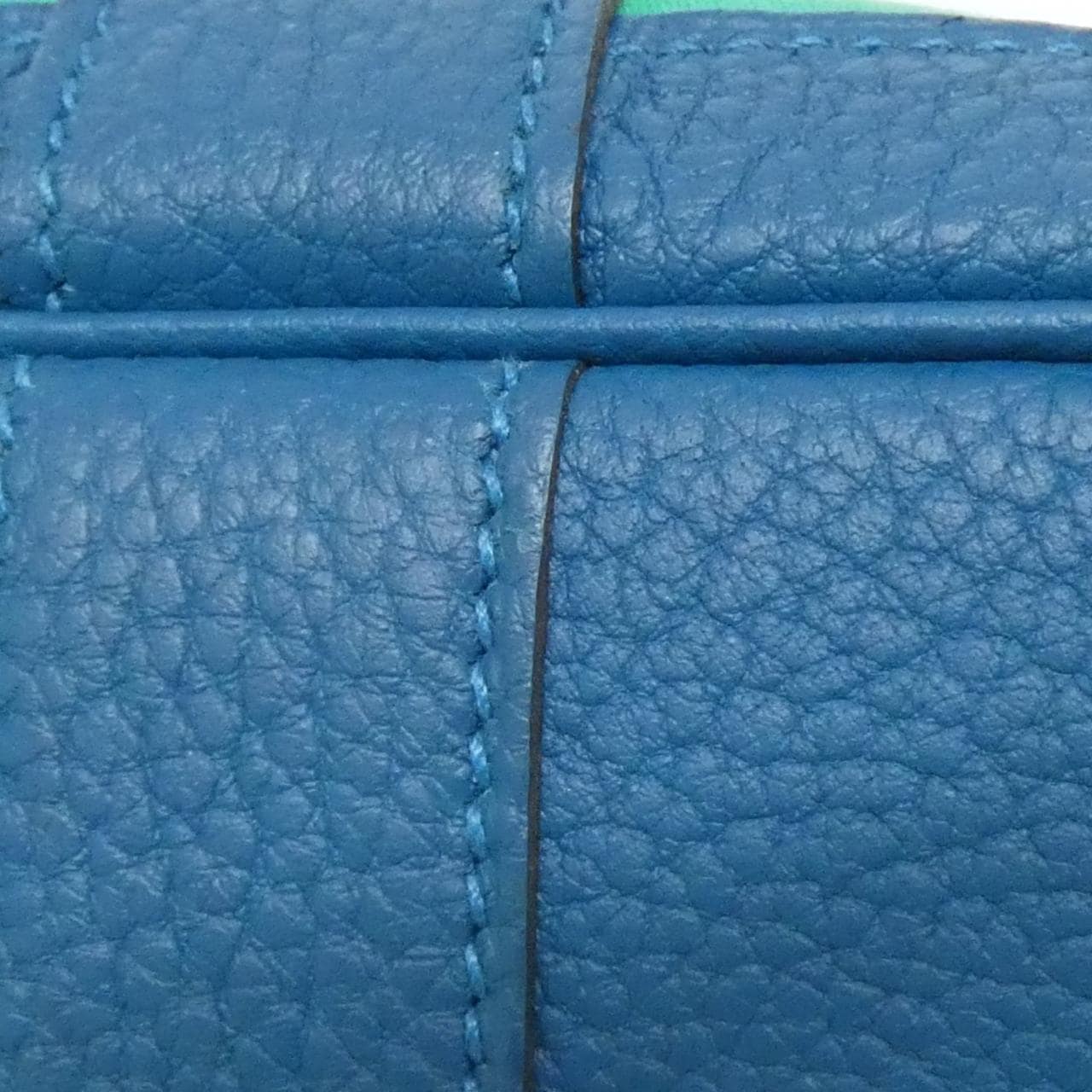 HERMES Garden Party HERMÈS 051551CK Bag Blue Rank A - Thumbnail 2