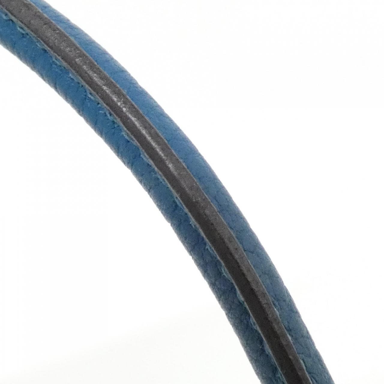 HERMES Garden Party HERMÈS 051551CK Bag Blue Rank A - Thumbnail 4