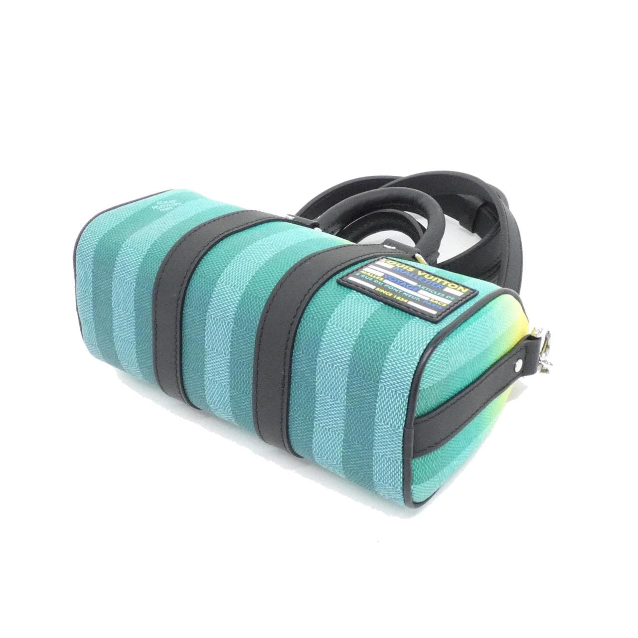 LOUIS VUITTON Keepall M59949 Boston Bag Damier Black Damier - Thumbnail 3