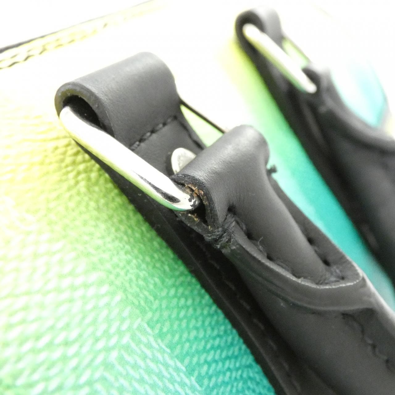 LOUIS VUITTON Keepall M59949 Boston Bag Damier Black Damier - Thumbnail 5