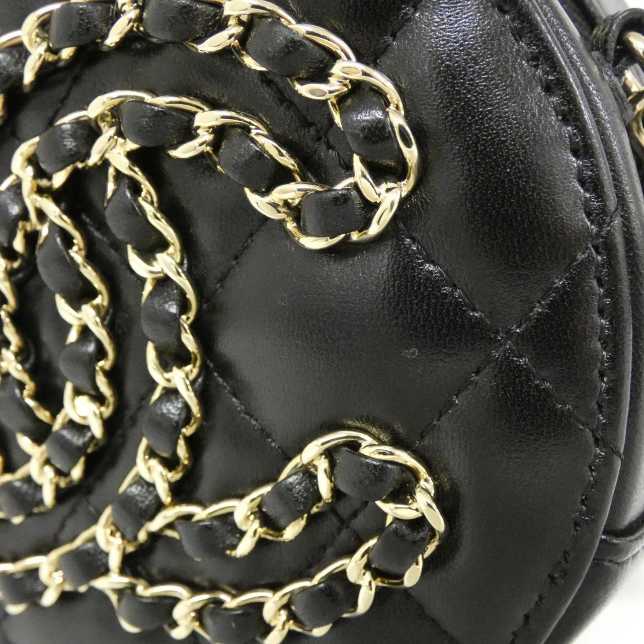 CHANEL Timeless Classic AP1728 Shoulder Lambskin 黑色 羊皮 中古品A - 縮圖 4