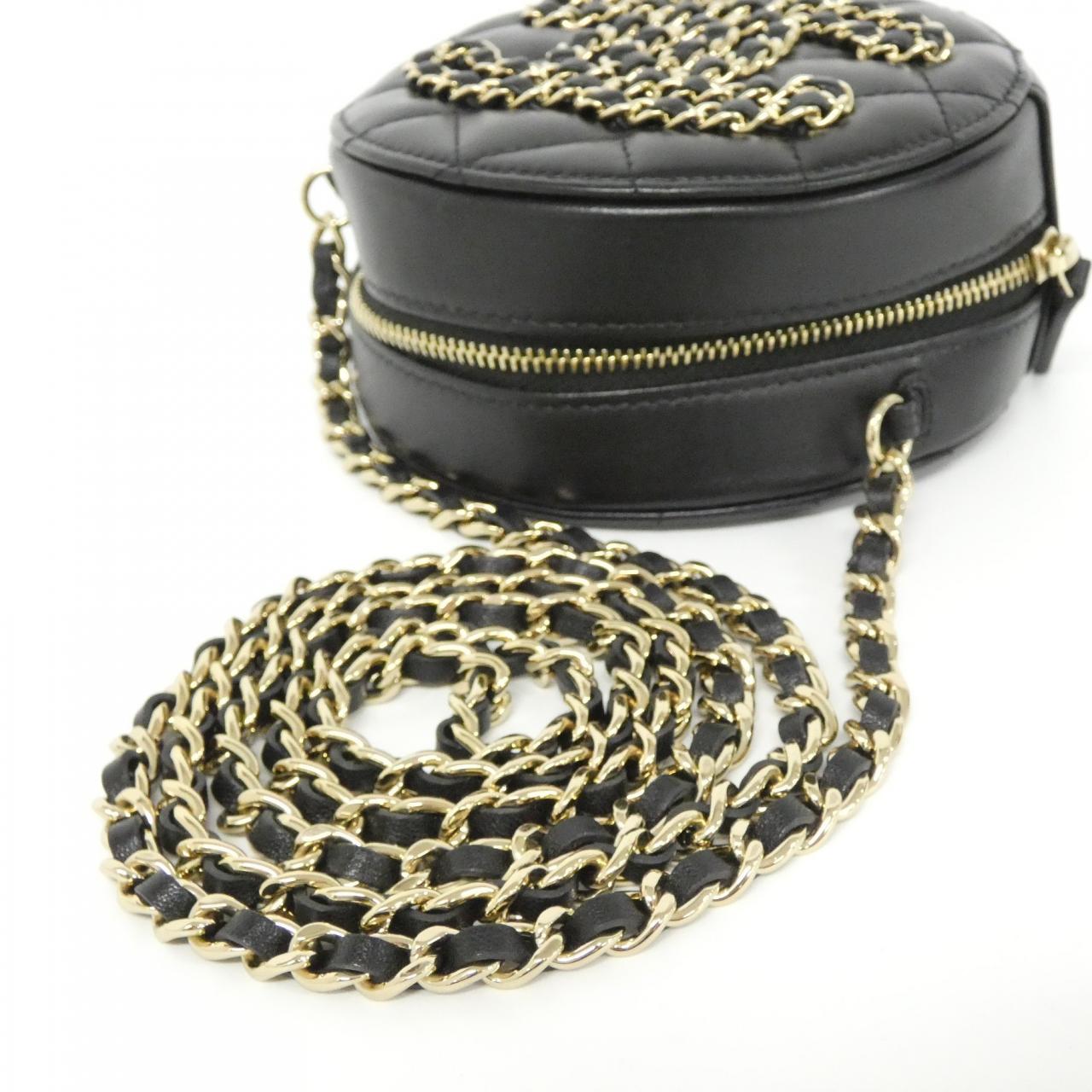 CHANEL Timeless Classic AP1728 Shoulder Lambskin 黑色 羊皮 中古品A - 縮圖 7