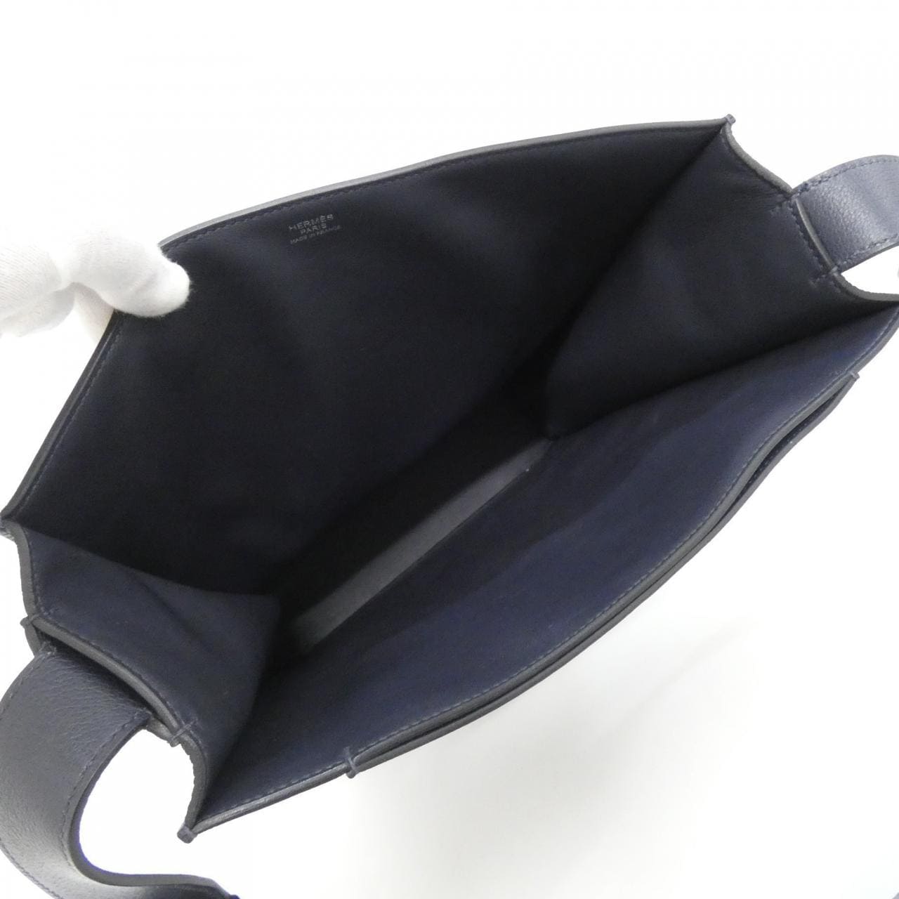 HERMES HERMÈS 084929CK Shoulder Bag 藍色 中古品A - 縮圖 7