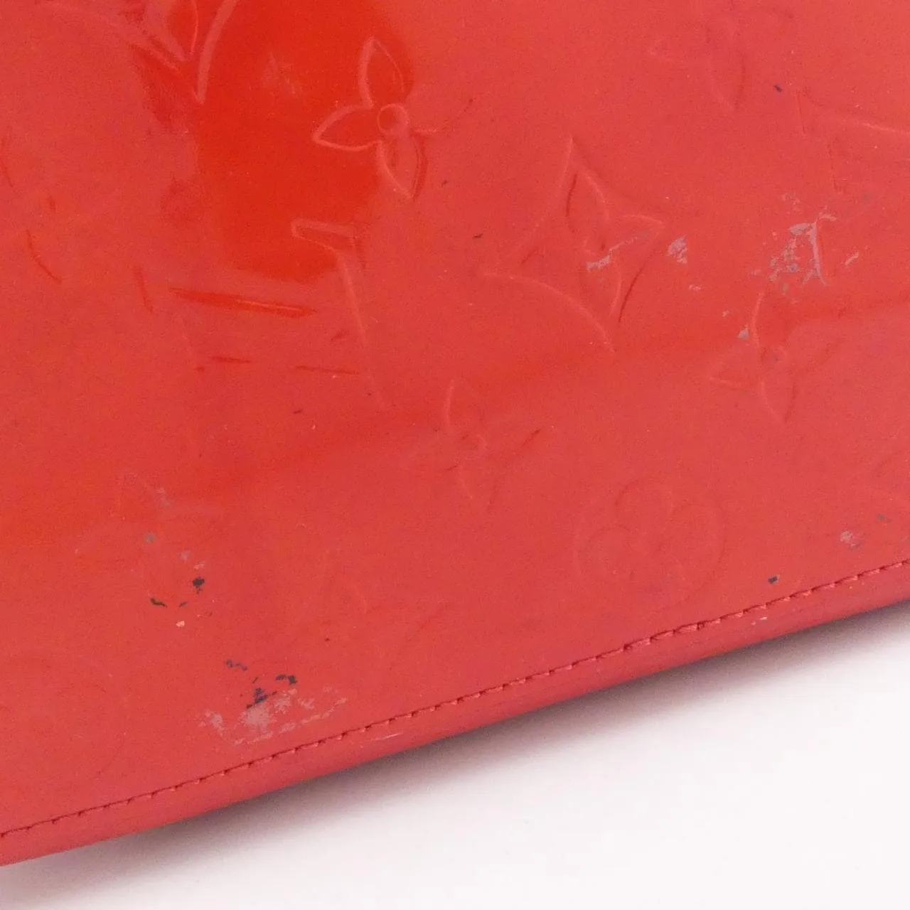 LOUIS VUITTON M91086 Handbag Vernis Red Vernis Rank B - Thumbnail 3