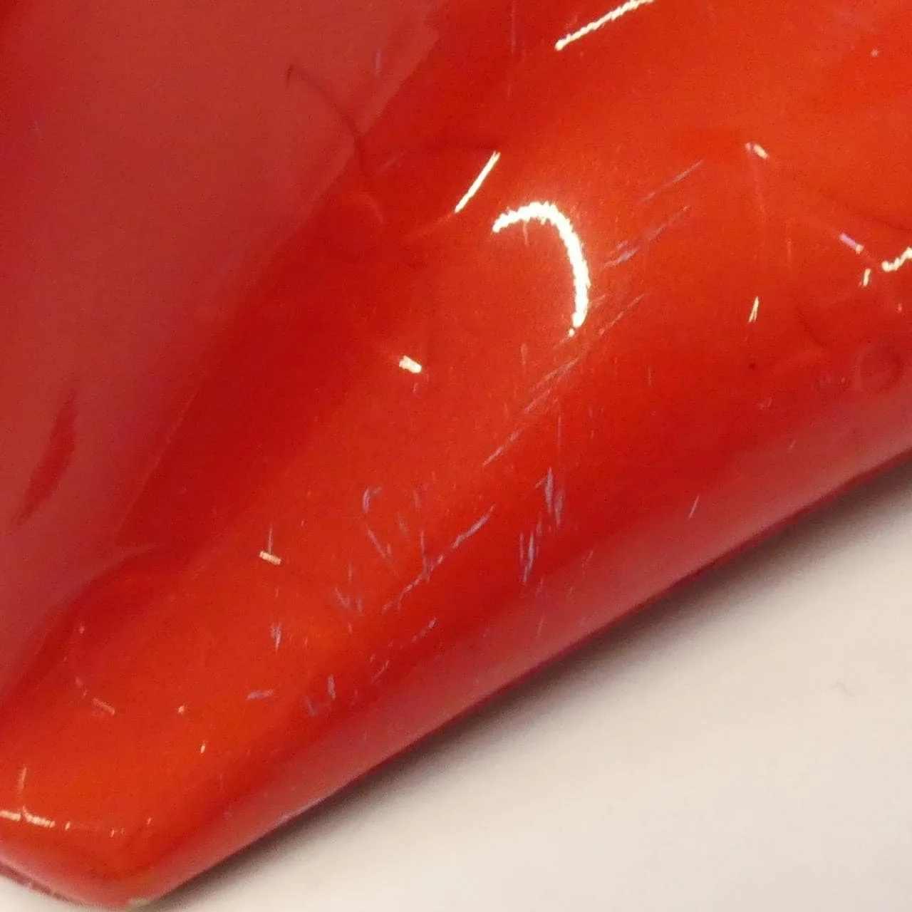 LOUIS VUITTON M91086 Handbag Vernis Red Vernis Rank B - Thumbnail 4