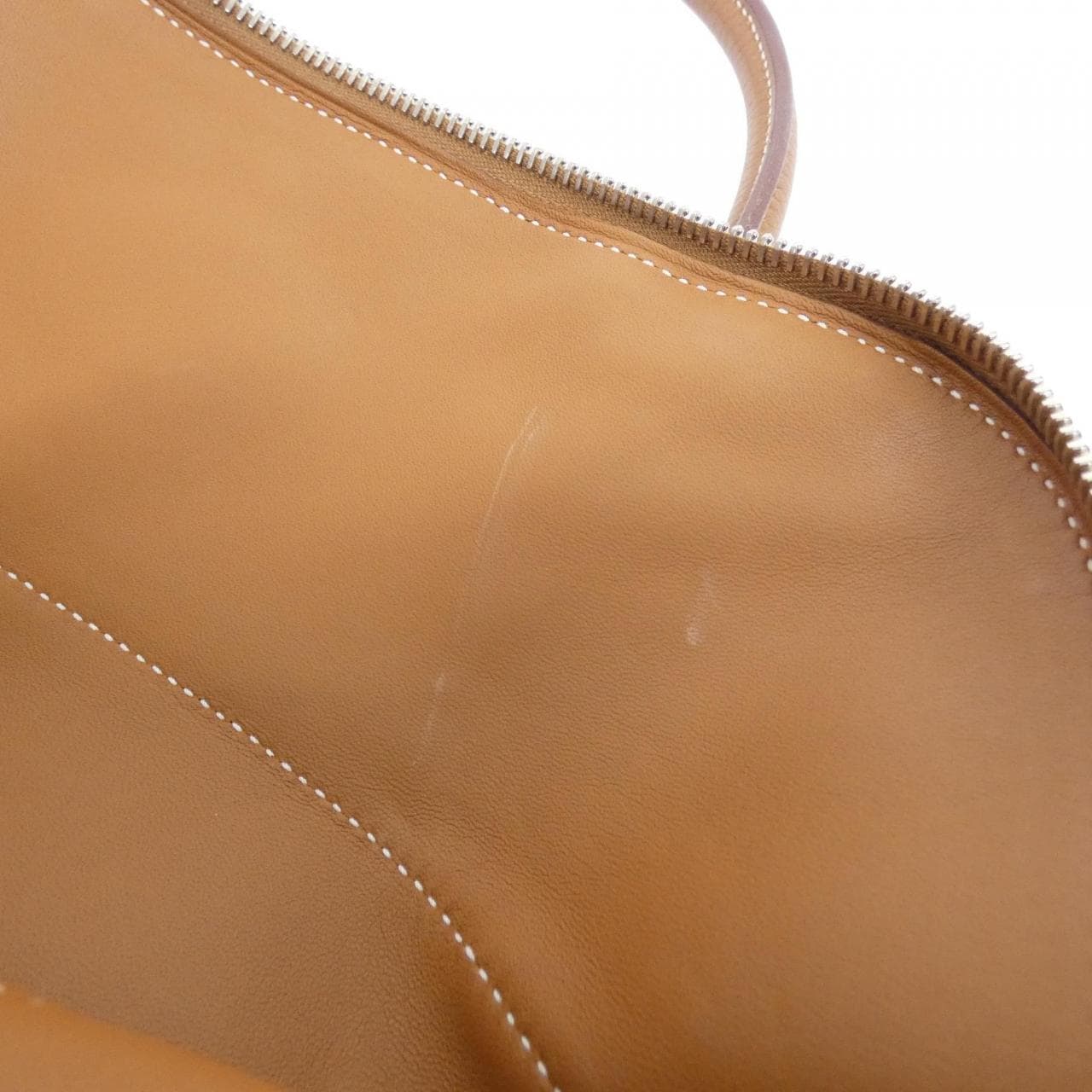 HERMES HERMÈS Bolide 073419CK Bag Clemence Gold Clemence Leather Rank A - Thumbnail 9